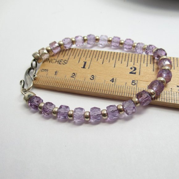 Ametrine and Sterling silver bracelet - Picture 7 of 10
